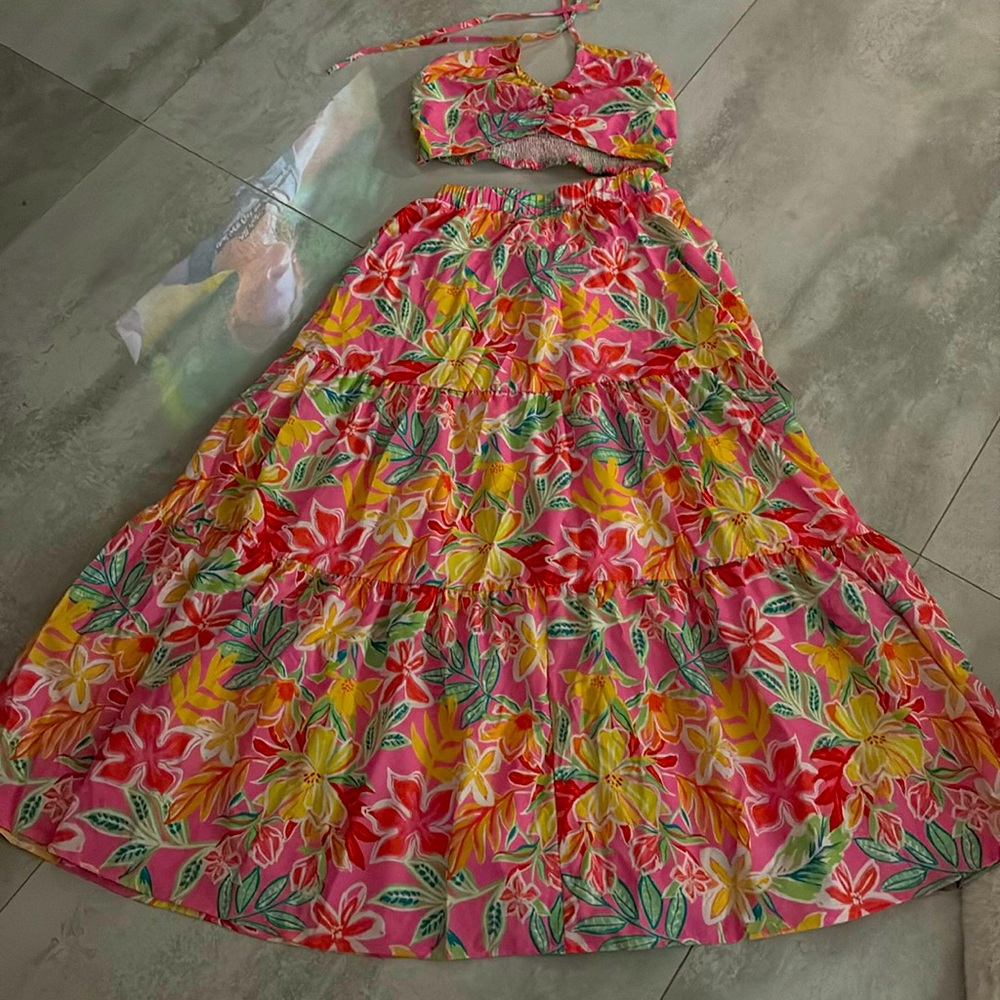 Tropical Two-Piece Set